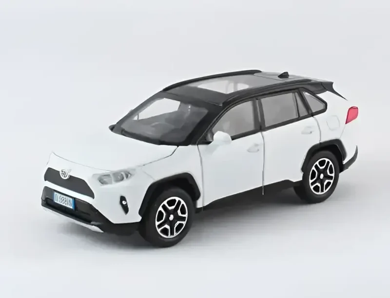 Toyota RAV4 1:32 Model Samochodu Metalowy Dźwięk i Światło