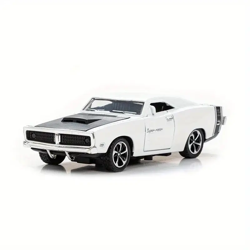 Dodge Sports Car 1:32 Model Samochodu Metalowy Otwierane Drzwi