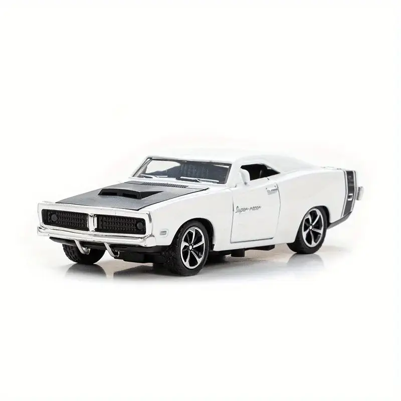 Dodge Sports Car 1:32 Model Samochodu Metalowy Otwierane Drzwi