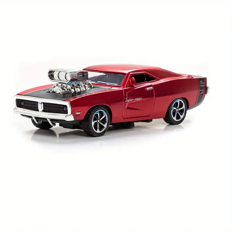 Dodge Sports Car 1:32 Model Samochodu Metalowy Otwierane Drzwi