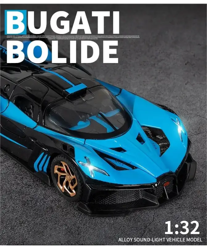 Pagani Huayra 1:32 Model Samochodu Metalowy Dźwięk i Światło