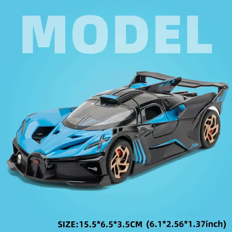 Pagani Huayra 1:32 Model Samochodu Metalowy Dźwięk i Światło