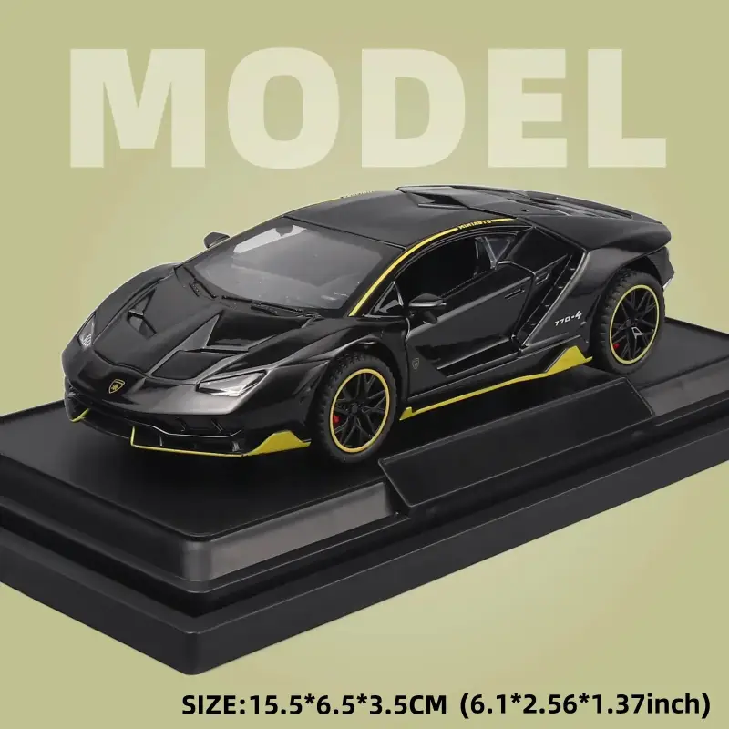 Pagani Huayra 1:32 Model Samochodu Metalowy Dźwięk i Światło