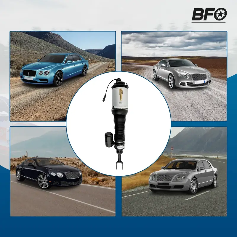 Pneumatyczny Amortyzator Przedni Prawy do Bentley Continental GT (2003-2012) OEM 3D0616040G, 3D0616040L