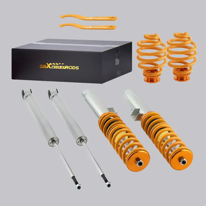 Coilovers do BMW E46 316i, 318d, 320i, 323i, 325i, 328i, 330i Regulowane Zawieszenie Amortyzatory Sprężyny
