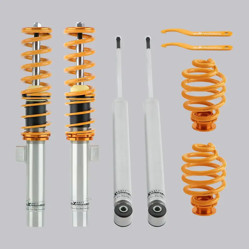 Coilovers do BMW E46 316i, 318d, 320i, 323i, 325i, 328i, 330i Regulowane Zawieszenie Amortyzatory Sprężyny