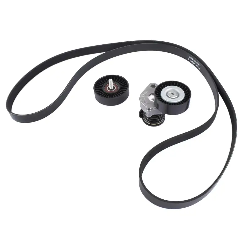 Zestaw Paska Napędowego V-Ribbed z Napinaczem dla Mercedes-Benz W203 W204 A209 W211 R171