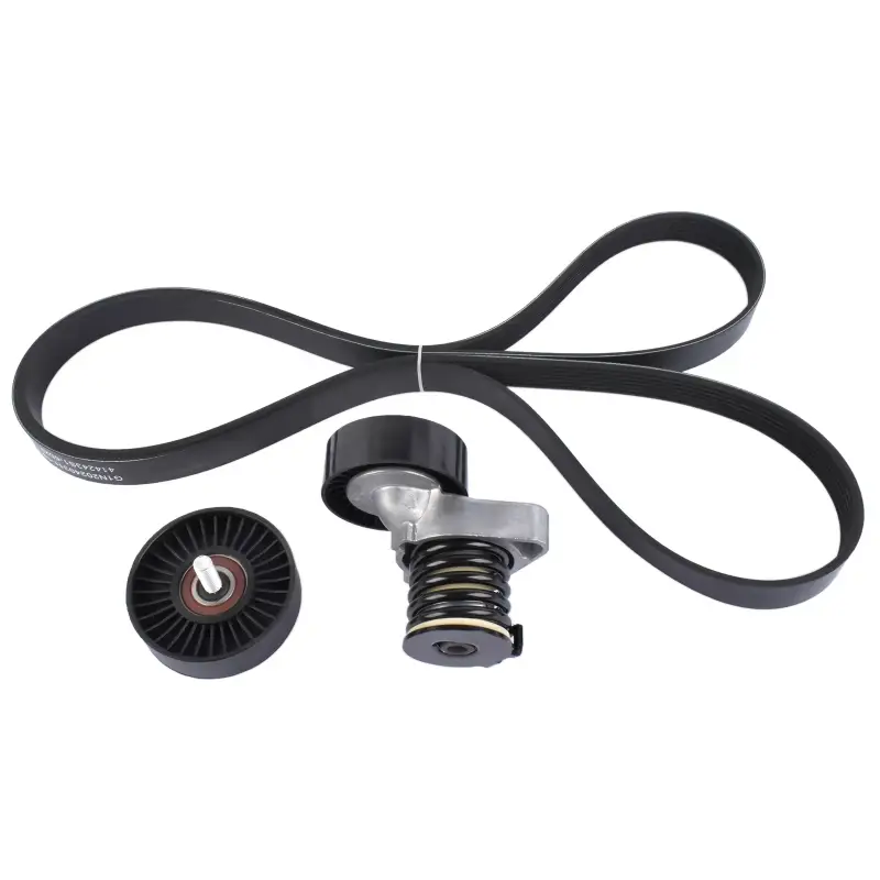 Zestaw Paska Napędowego V-Ribbed z Napinaczem dla Mercedes-Benz W203 W204 A209 W211 R171