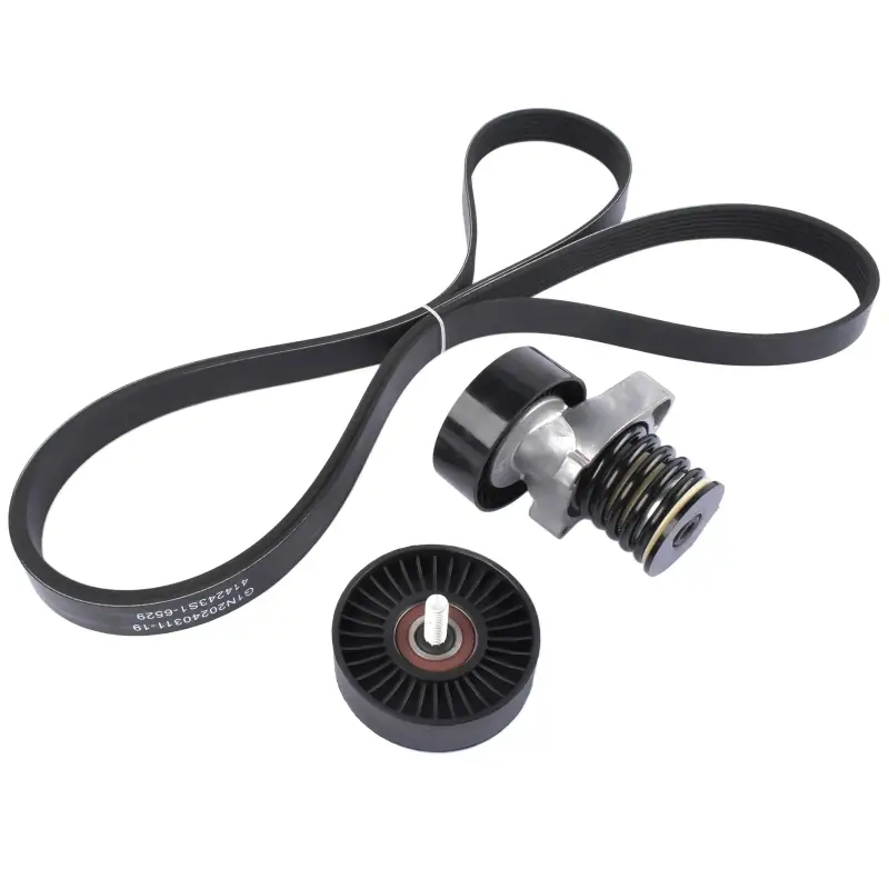 Zestaw Paska Napędowego V-Ribbed z Napinaczem dla Mercedes-Benz W203 W204 A209 W211 R171