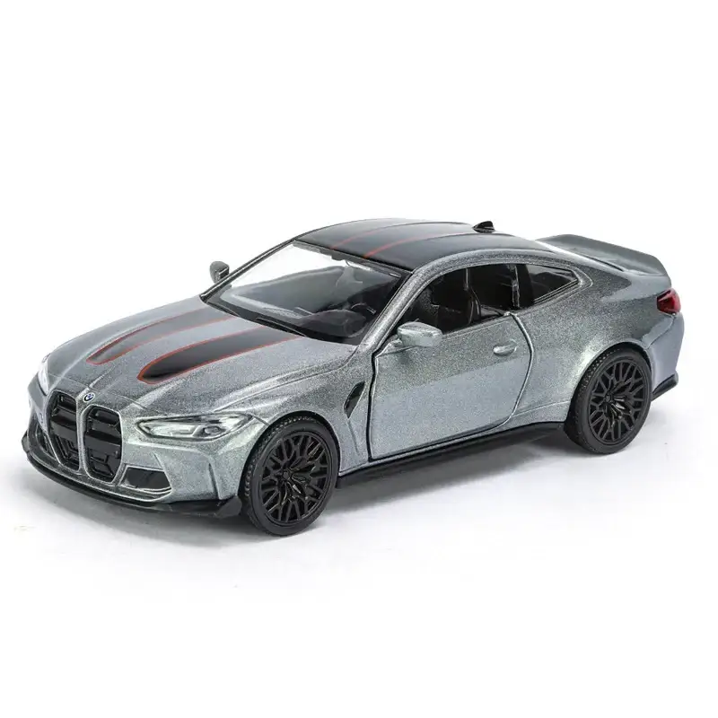 BMW M4 CSL 1:36 Model Samochodu Metalowy Otwierane Drzwi