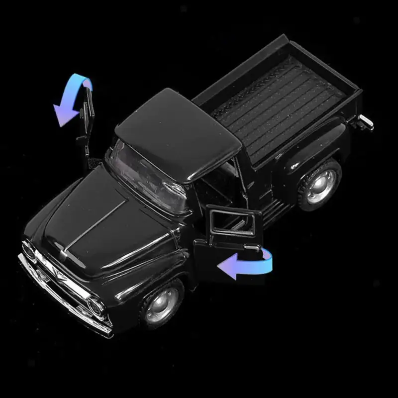 Pickup 1:32 Model Samochodu Metalowy Mechanizm Cofania