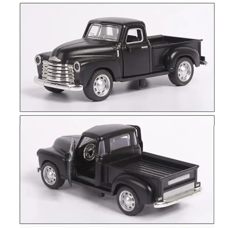 Pickup 1:32 Model Samochodu Metalowy Mechanizm Cofania