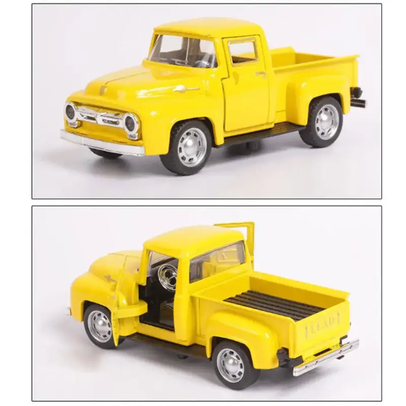 Pickup 1:32 Model Samochodu Metalowy Mechanizm Cofania