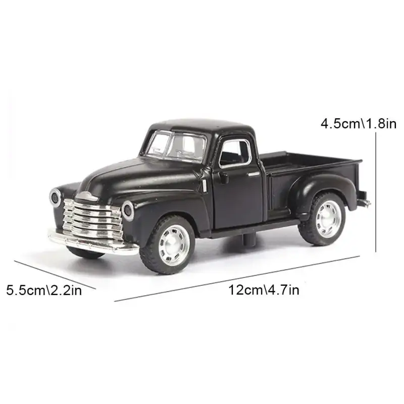 Pickup 1:32 Model Samochodu Metalowy Mechanizm Cofania