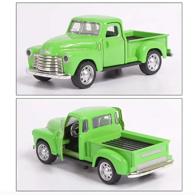 Pickup 1:32 Model Samochodu Metalowy Mechanizm Cofania