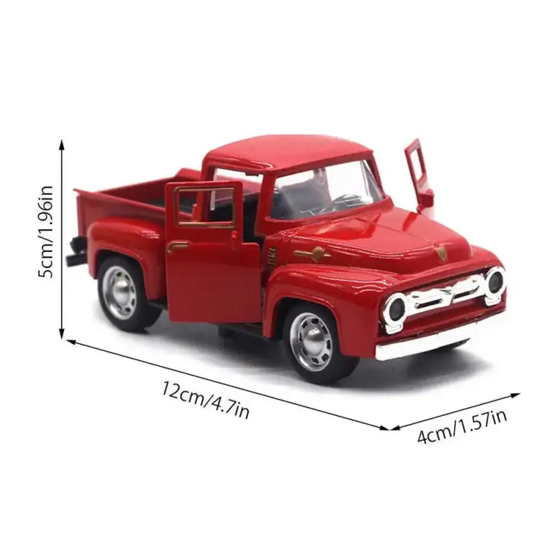 Pickup 1:32 Model Samochodu Metalowy Mechanizm Cofania