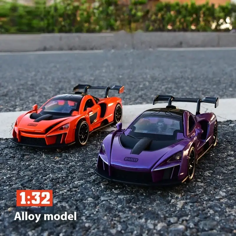Chevrolet Camaro 1:32 Model Samochodu Metalowy Otwierane Drzwi Dźwięk