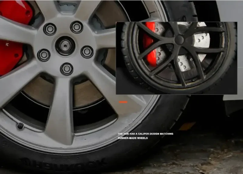Tesla Model 3 1:24 Model Samochodu Metalowy Dźwięk i Światło