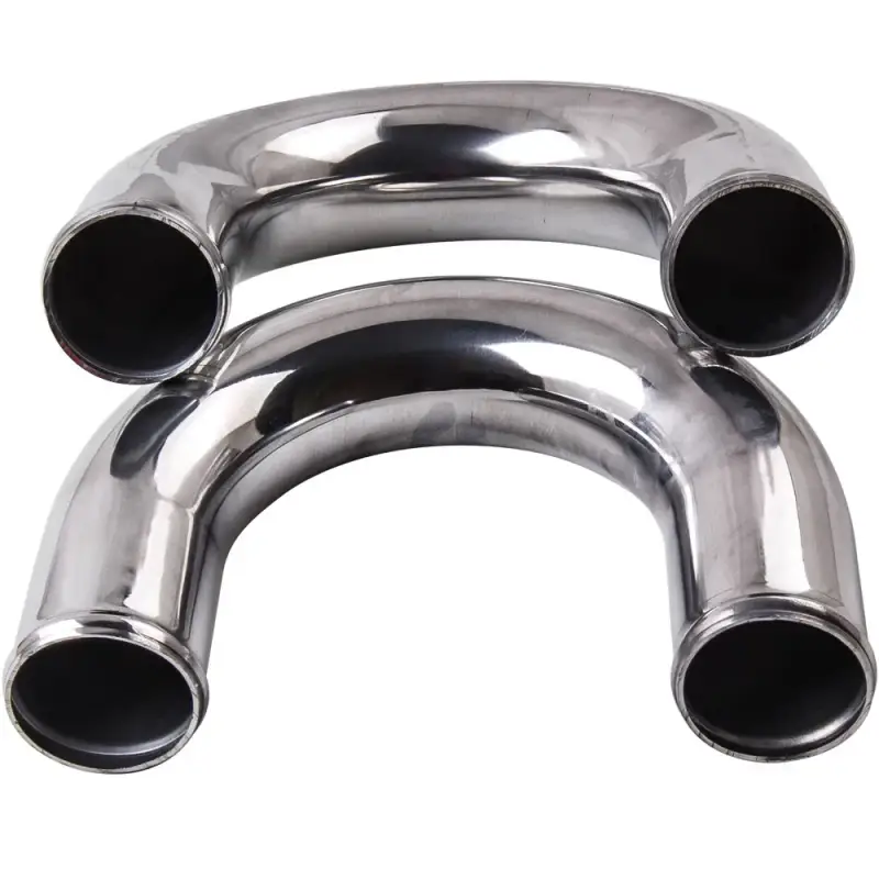 Zestaw Rurek Intercoolera Turbo 2.5 Inch 64mm Aluminiowy z Silikonem i Zaciskami