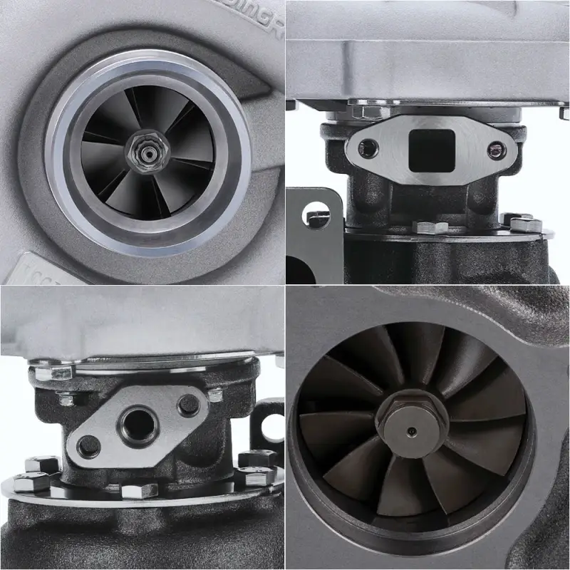 Turbosprężarka T3 T4 T04E .57 A/R 5 Śrub dla 1.5L-2.5L 400HP T3 Flange