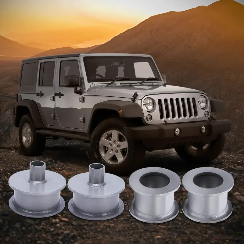 Zestaw Podnoszący 3'' Przód i Tył dla Jeep Wrangler JK Spacer i Wydłużacze Amortyzatorów