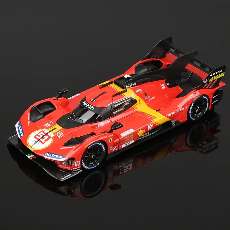 Ferrari 499P 1:18 Model Samochodu Die-Cast