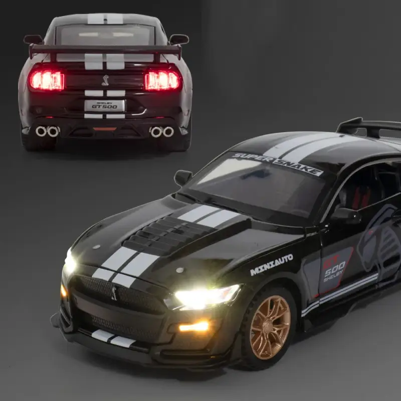 Ford Mustang GT500 1:32 Model Samochodu Metalowy Fast & Furious
