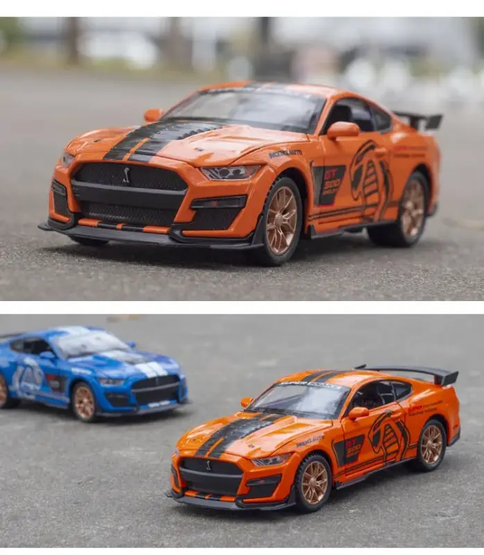 Ford Mustang GT500 1:32 Model Samochodu Metalowy Fast & Furious