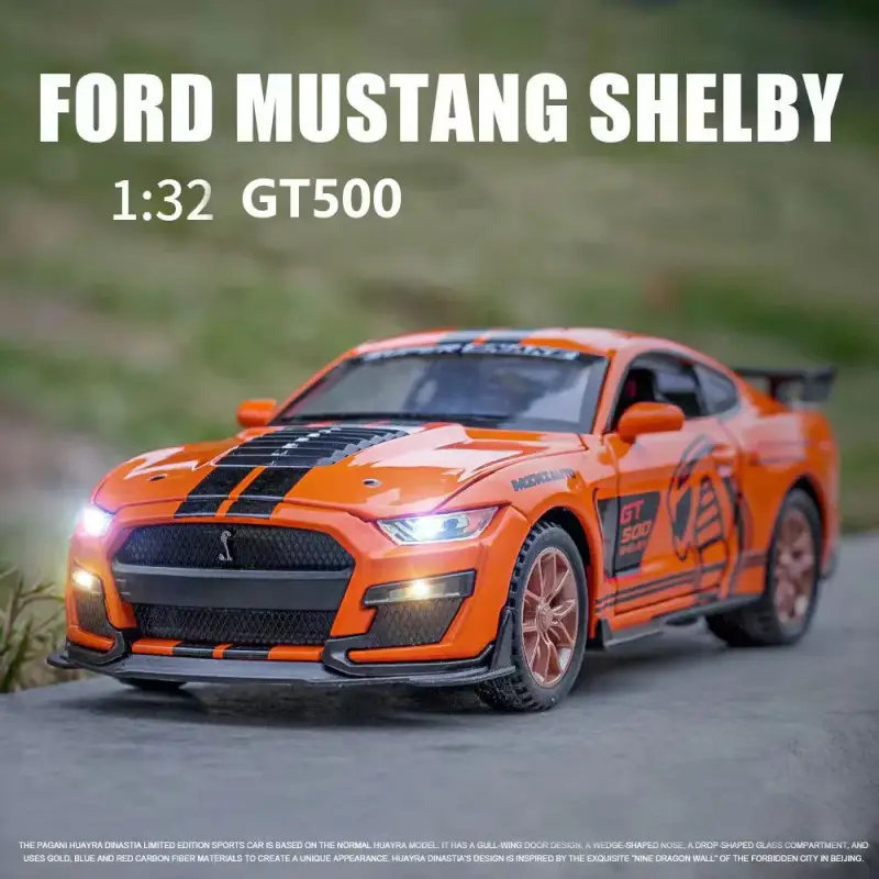 Ford Mustang GT500 1:32 Model Samochodu Metalowy Fast & Furious