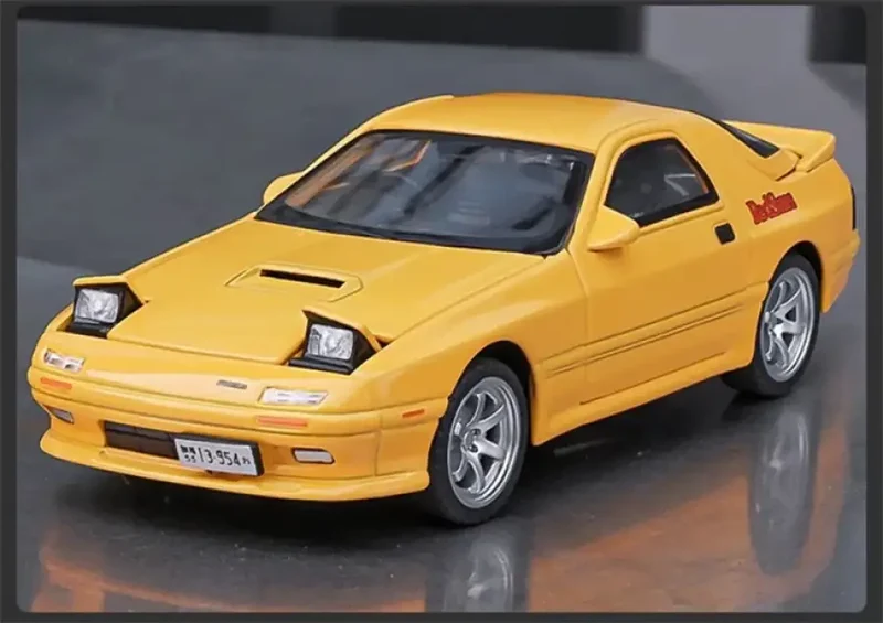 Mazda RX-7 FC3S RED SUNS 1:32 Model Samochodu Die-Cast