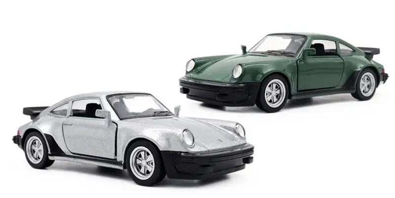 Porsche 911 1978 1:36 Model Samochodu Die-Cast Mechanizm Cofania