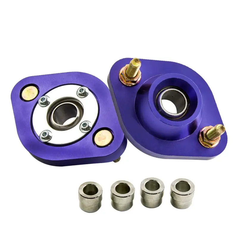 Para Tylnych Coilovers z Płytami Kątów Camber do BMW E30, E36, E46, Z3 Górne Mocowania do E36 318i 318is E46 Z3 Niebieskie