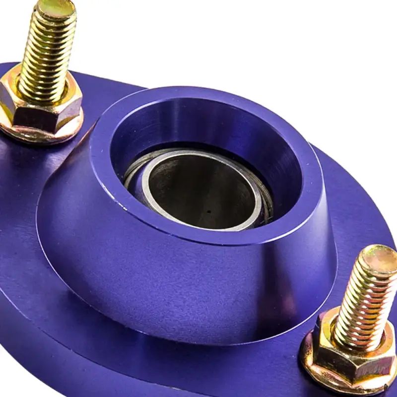 Para Tylnych Coilovers z Płytami Kątów Camber do BMW E30, E36, E46, Z3 Górne Mocowania do E36 318i 318is E46 Z3 Niebieskie