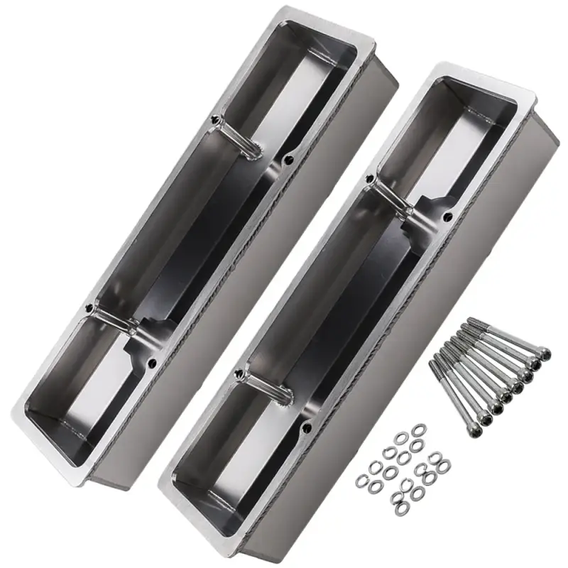 Wysoki Aluminiowy Pokrywa Zaworów Rocker dla CHEVY SBC 283 302 305 327 350 400 6351