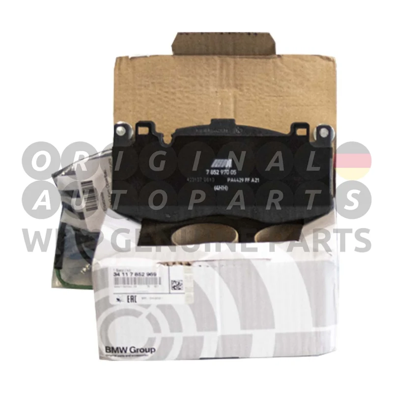 Genuine BMW Brake Pads + Sensor front axle X5 M F85 X6 M F86 34117852969 34356792568