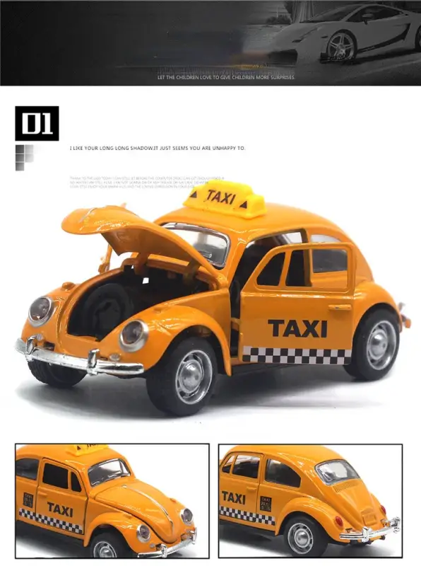 Volkswagen Beetle 1:32 Model Samochodu Metalowy