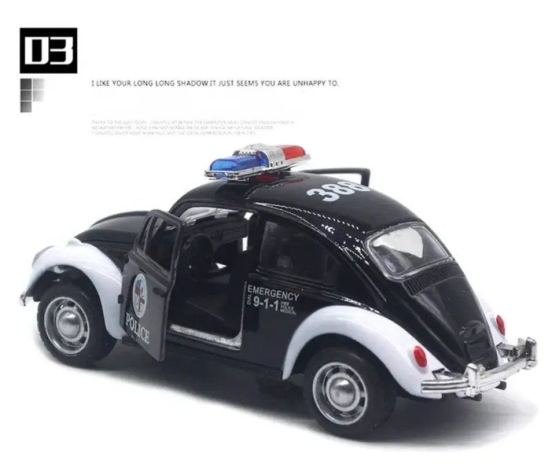 Volkswagen Beetle 1:32 Model Samochodu Metalowy