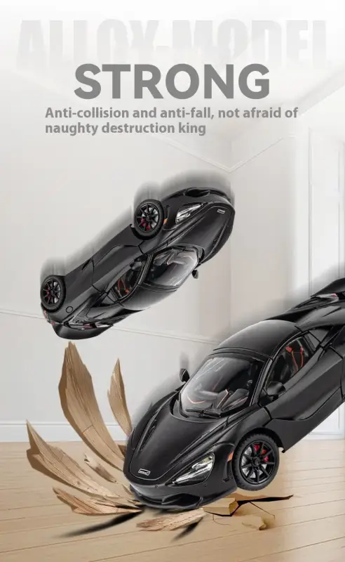 McLaren 720S 1:24 Model Samochodu Metalowy