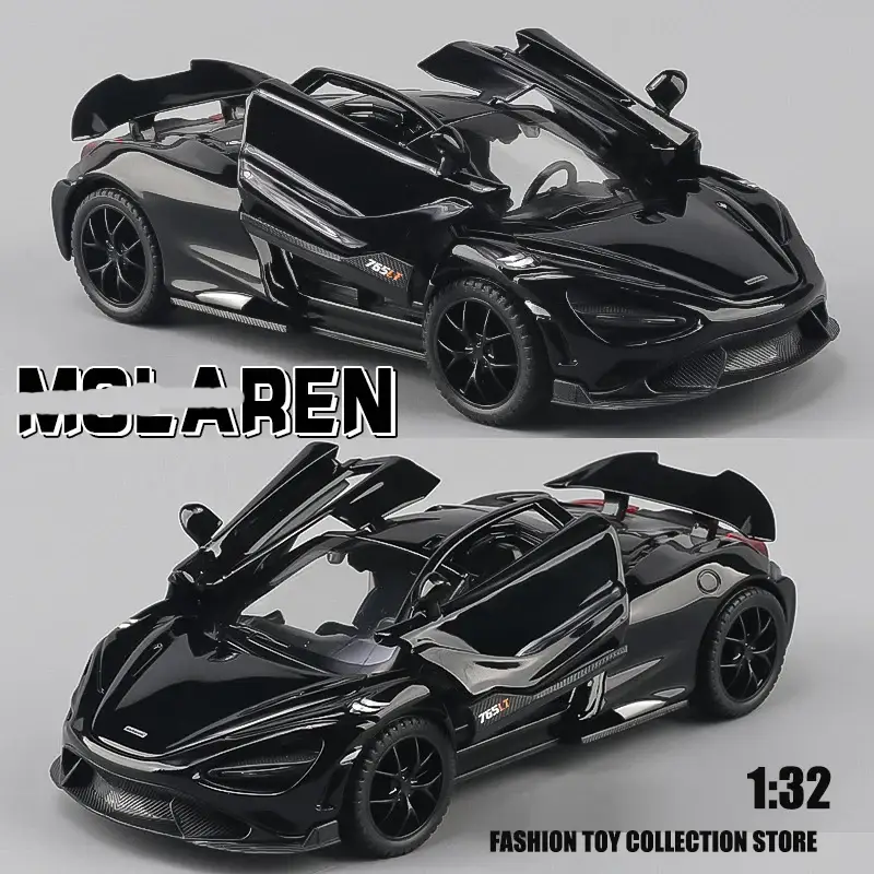McLaren 765LT 1:32 Model Samochodu Dźwięk i Światło Fast & Furious
