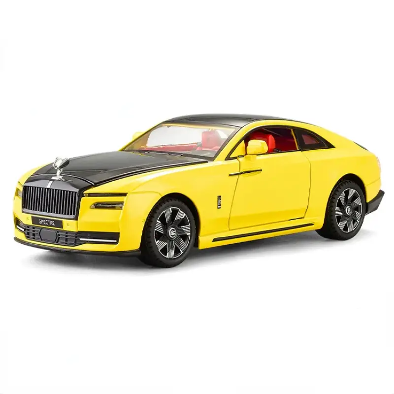 Rolls-Royce Spectre 1:24 Model Samochodu Metalowy Dźwięk i Światło