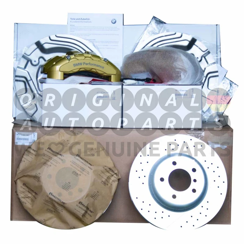 Genuine BMW Performance Front Brake Upgrade Kit E81 E82 E87 E88 E90 E91 E92 E93 34110444738