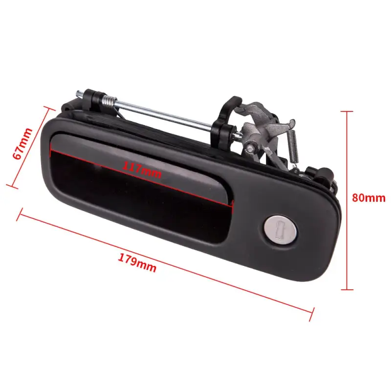 Klamka Zamka Klapy Bagażnika + 2 Klucze do Volkswagen VW Caddy MK III (2004-2015) do Golf, Lupo, Polo, Seat Arosa, Ford Galaxy OEM 1J6827565B, 1J6827565A