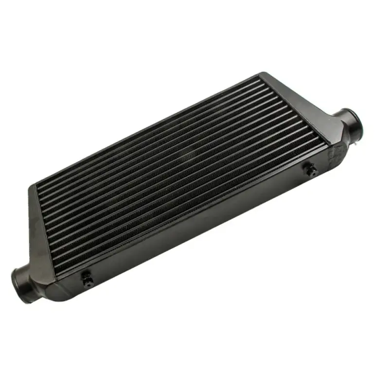 Przedni Intercooler Rura i Żebro 600x300x76 3cale Czarny Uniwersalny