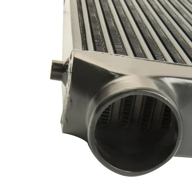 Przedni Intercooler Rura i Żebro 600x300x76 3cale Czarny Uniwersalny