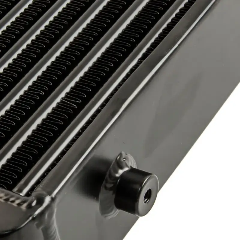 Przedni Intercooler Rura i Żebro 600x300x76 3cale Czarny Uniwersalny