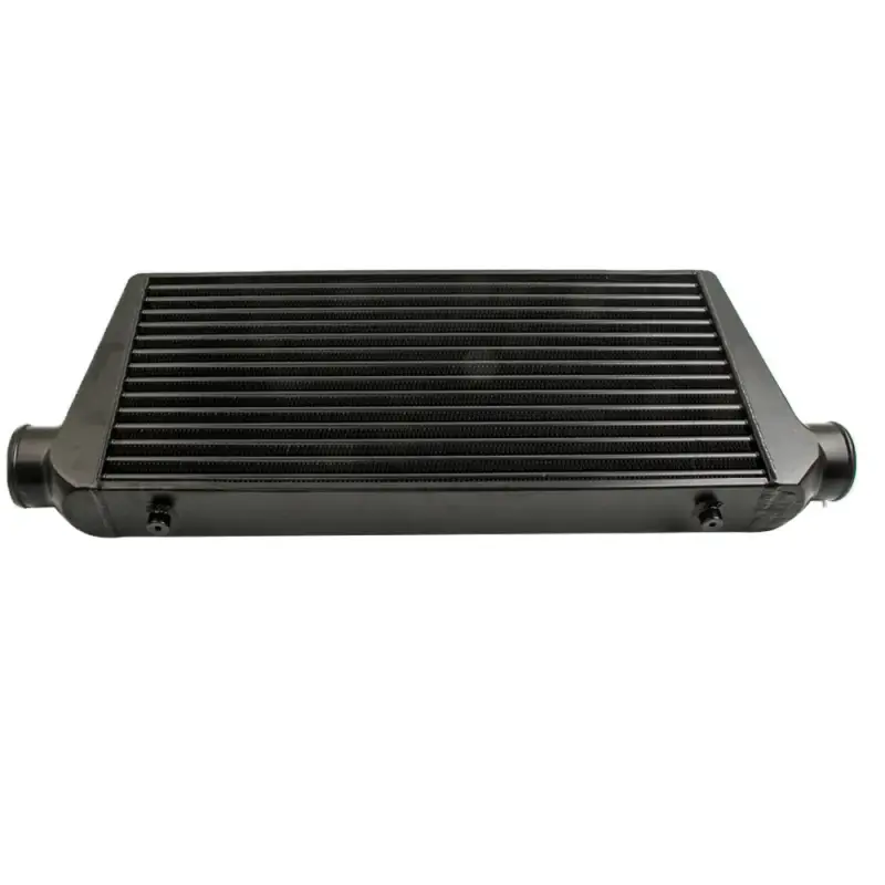 Przedni Intercooler Rura i Żebro 600x300x76 3cale Czarny Uniwersalny
