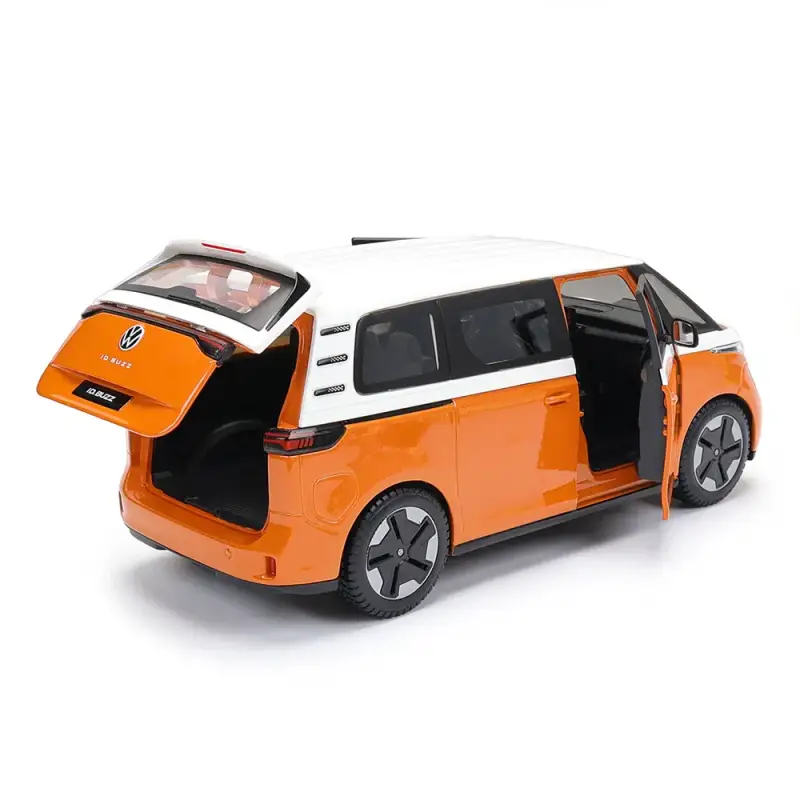 Volkswagen ID.Buzz 2023 1:24 Model Samochodu Metalowy