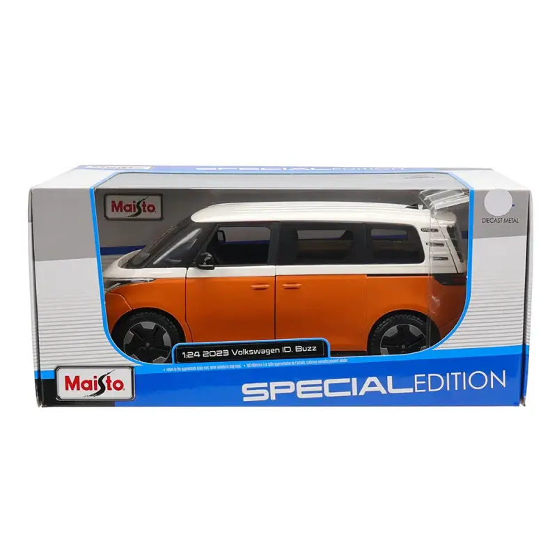 Volkswagen ID.Buzz 2023 1:24 Model Samochodu Metalowy