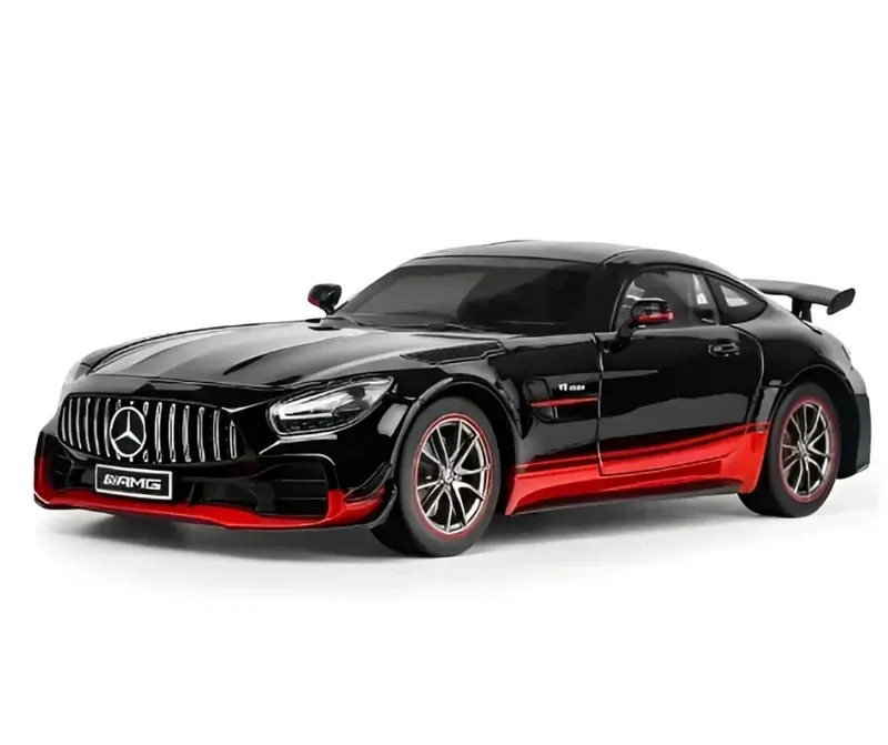 Mercedes-AMG GTR 1:18 Model Samochodu Metalowy Dźwięk i Światło