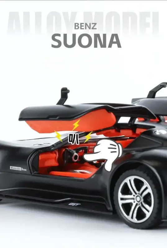 Mercedes-Benz AMG Vision GT 1:24 Model Samochodu Metalowy